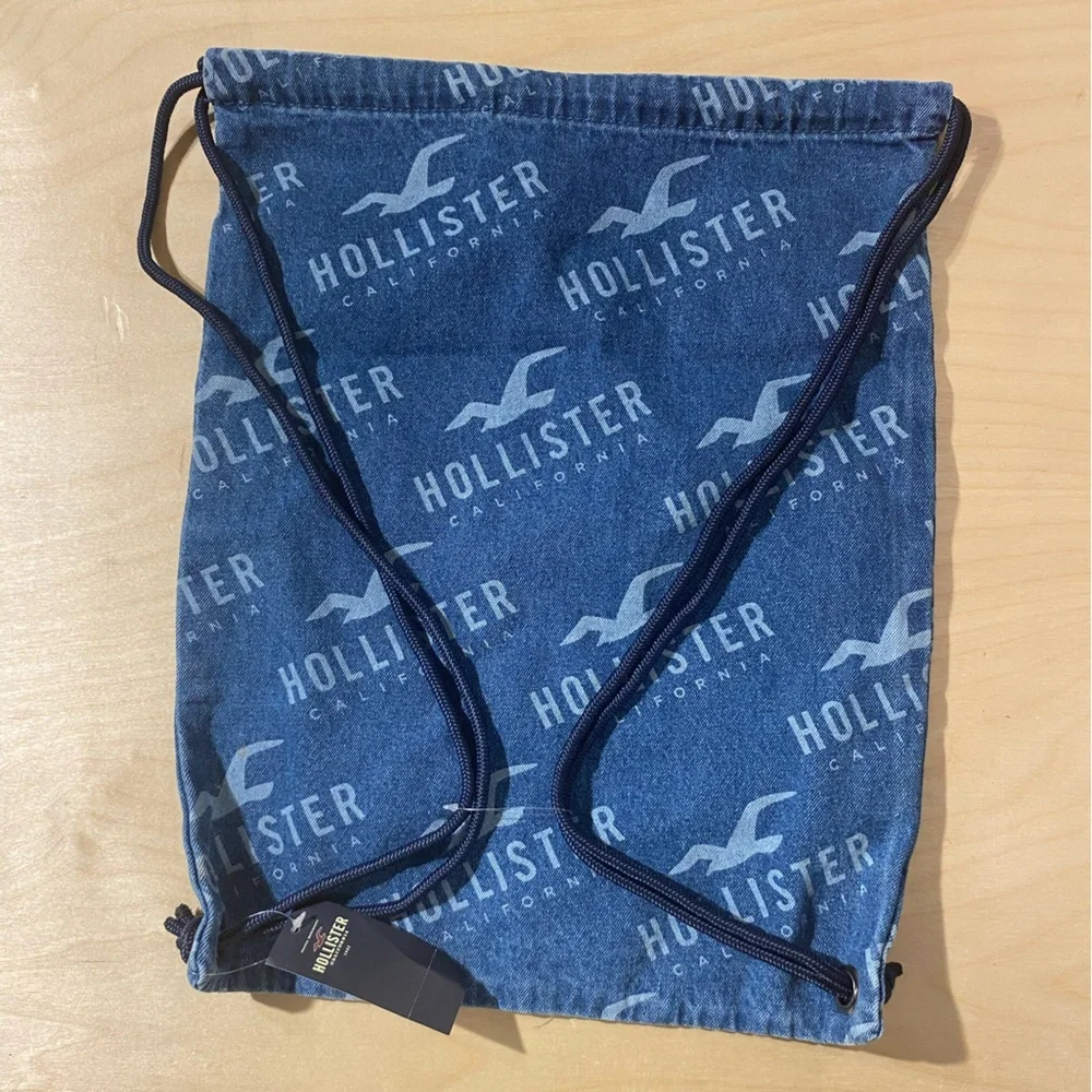 Hollister Denim Backpack Tote (OK)